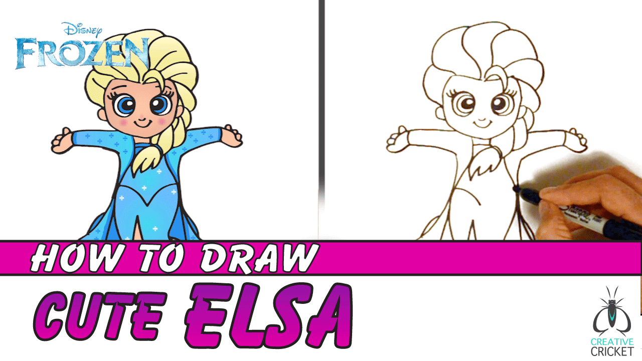 How to Draw Frozen Characters Drawing Tutorials