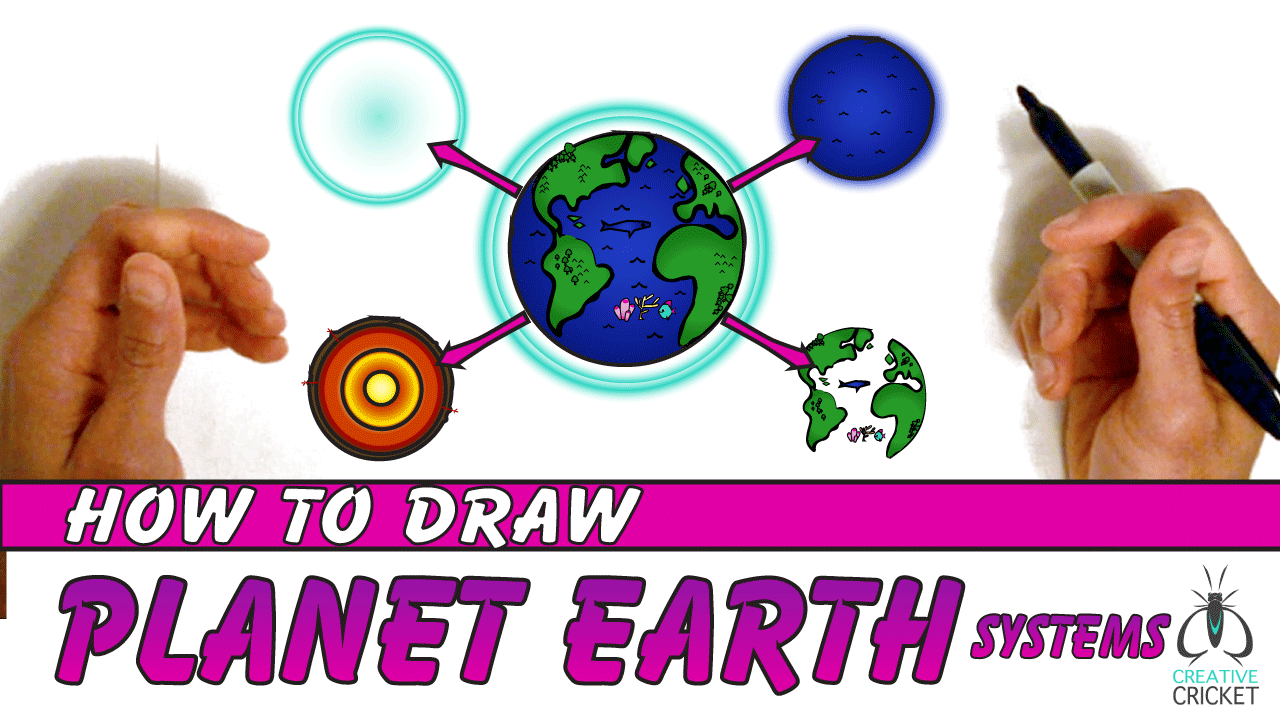 How to Draw Space Drawing Tutorials